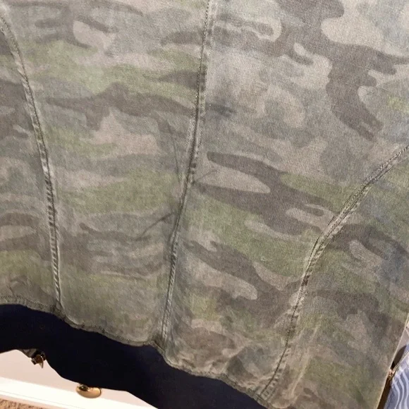 Sanctuary Camouflage Lightweight Bomber Jacket - Picture 8 of 8